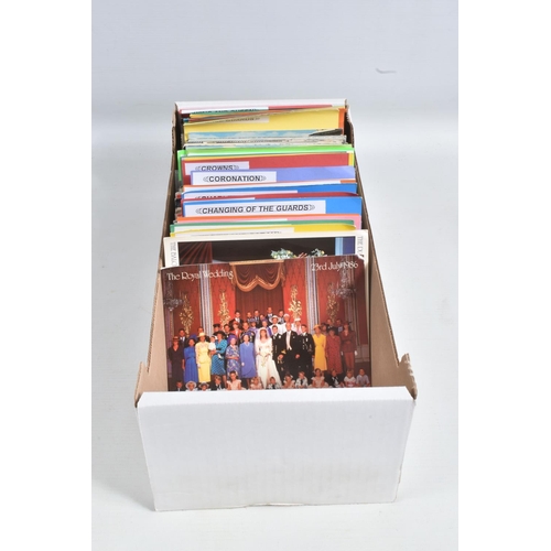 262 - A COLLECTION OF POSTCARDS RELATING TO THE ROYAL FAMILY AND THE MILITARY, includes six albums and 1 c... 