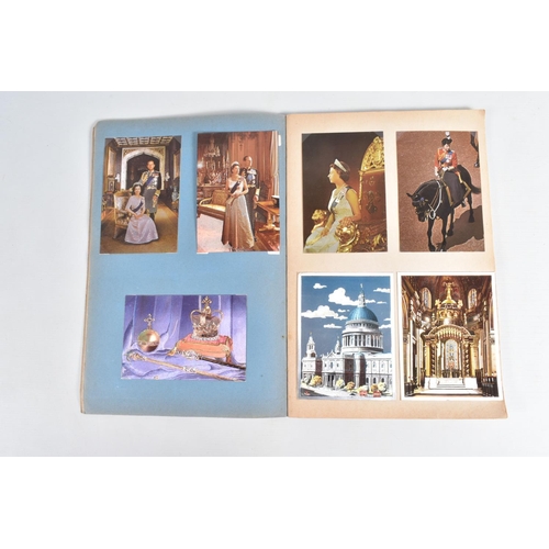 262 - A COLLECTION OF POSTCARDS RELATING TO THE ROYAL FAMILY AND THE MILITARY, includes six albums and 1 c... 