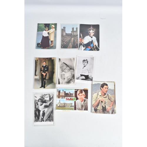 262 - A COLLECTION OF POSTCARDS RELATING TO THE ROYAL FAMILY AND THE MILITARY, includes six albums and 1 c... 