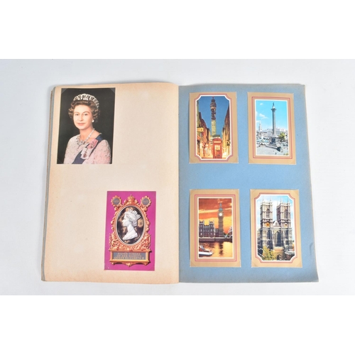 262 - A COLLECTION OF POSTCARDS RELATING TO THE ROYAL FAMILY AND THE MILITARY, includes six albums and 1 c... 