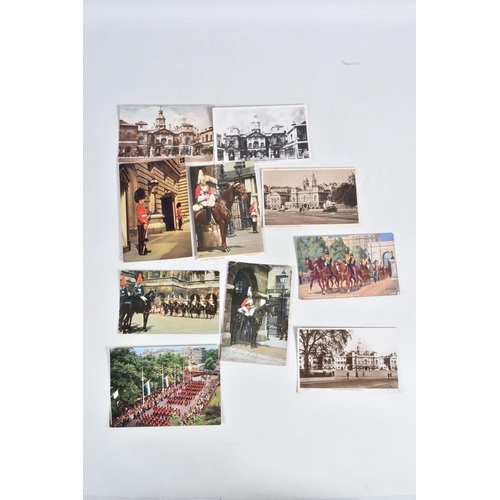 262 - A COLLECTION OF POSTCARDS RELATING TO THE ROYAL FAMILY AND THE MILITARY, includes six albums and 1 c... 