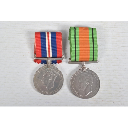 263 - A MONMOUTHSHIRE REGIMENT TRIO OF WWI MEDALS AND TWO WWII MEDALS, the 1914-15 trio is correctly named... 