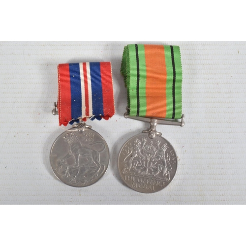 263 - A MONMOUTHSHIRE REGIMENT TRIO OF WWI MEDALS AND TWO WWII MEDALS, the 1914-15 trio is correctly named... 