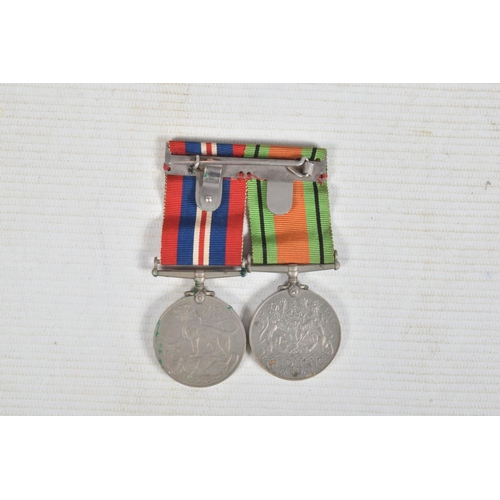 274 - A COLLECTION OF MEDALS, CAP BADGES, BERET, BUGLES AND SCOUTS MEDALS, this lot includes a WWII War & ... 