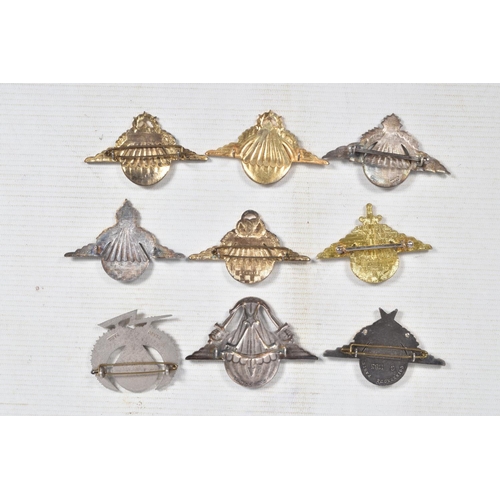 283 - AN ACCUMULATION OF THIRTY SEVEN METAL BADGE/UNIFORM INSIGNIA FOR MAINLY FRENCH FORCES, almost all ar... 