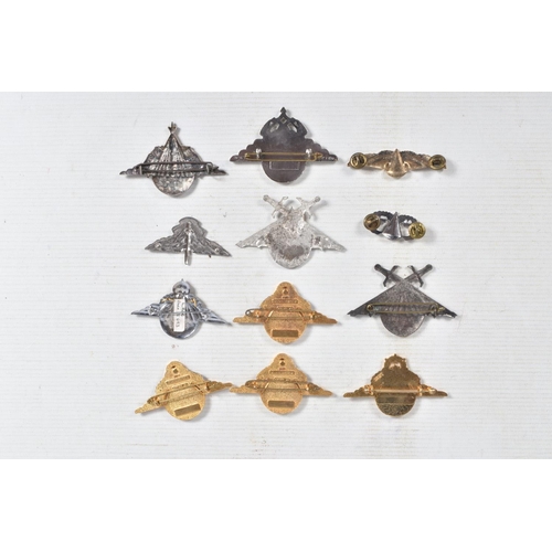 283 - AN ACCUMULATION OF THIRTY SEVEN METAL BADGE/UNIFORM INSIGNIA FOR MAINLY FRENCH FORCES, almost all ar... 