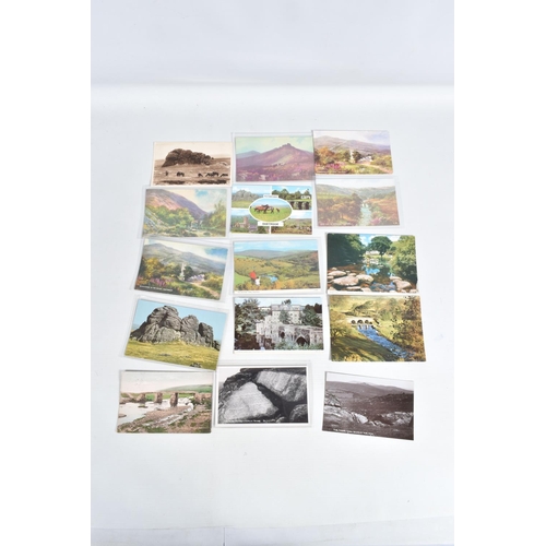 250 - A LARGE COLLECTION OF POSTCARDS, APPROXIMATELY 650-700 OF DARTMORE, DEVON, a great selection of topo... 