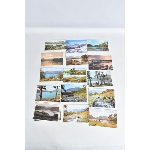 255 - A LARGE COLLECTION OF POSTCARDS, APPROXIMATELY 650-700 OF DERWENTWATER, CUMBRIA, a great selection o... 