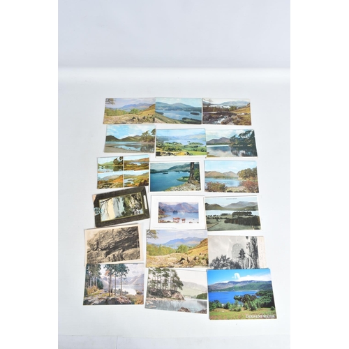 255 - A LARGE COLLECTION OF POSTCARDS, APPROXIMATELY 650-700 OF DERWENTWATER, CUMBRIA, a great selection o... 