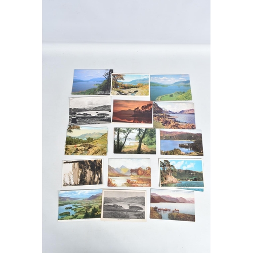 255 - A LARGE COLLECTION OF POSTCARDS, APPROXIMATELY 650-700 OF DERWENTWATER, CUMBRIA, a great selection o... 