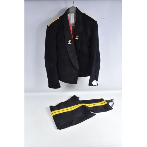 337 - TWO MILITARY NUMBER ONE DRESS UNIFORMS TO INCLUDE LANCERS AND ROYAL ARTILIARY, the Lancers uniform i... 