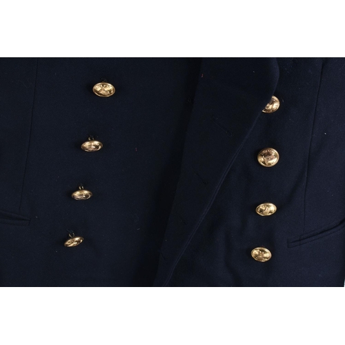 338 - A QUANTITY OF ARMY AND NAVY UNIFORM ITEMS TO INCLUDE JACKETS AND TROUSERS, the trousers are all khak... 