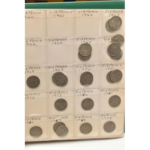 134 - A LARGE CARDBOARD BOX CONTAINING MIXED COINS ETC, to include over 3 Kilo of Pre 1947 coins Half-crow... 