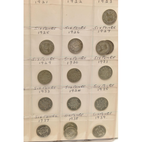 134 - A LARGE CARDBOARD BOX CONTAINING MIXED COINS ETC, to include over 3 Kilo of Pre 1947 coins Half-crow... 