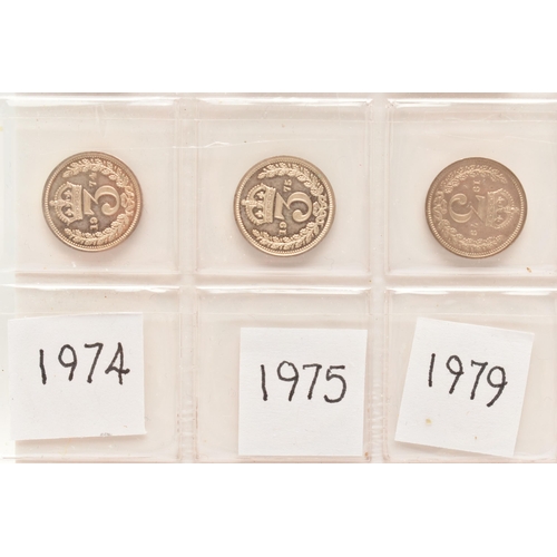 148 - A RUN OF THREE PENCE 3d COINS 1947, 48 and 1950 GEORGE VI, to include Elizabeth II 3d 17 coin run 19... 