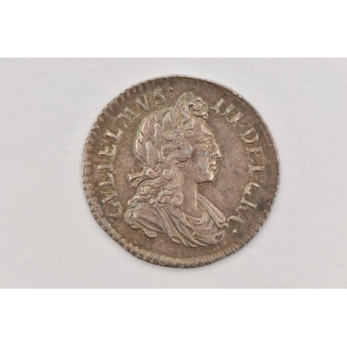 150 - A WILLIAM III THREE PENCE 3d COIN 1699 VF/EF