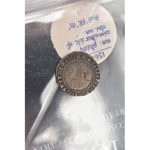 165 - A PARCEL OF 11 ELIZABETH I THREEPENCE COINS, all purchased from St James Auctions around 10 years ag... 