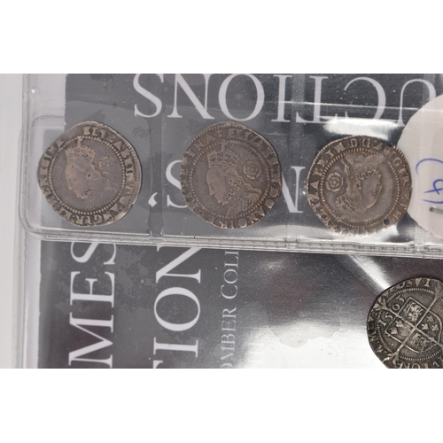 165 - A PARCEL OF 11 ELIZABETH I THREEPENCE COINS, all purchased from St James Auctions around 10 years ag... 