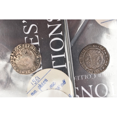 165 - A PARCEL OF 11 ELIZABETH I THREEPENCE COINS, all purchased from St James Auctions around 10 years ag... 