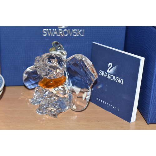 305 - A SWAROVSKI CRYSTAL 'DUMBO' from Disney's Dumbo  numbered 1052873 on the original box, stamped' Dumb... 