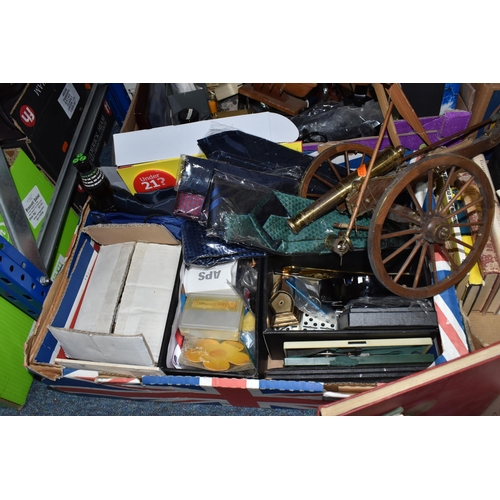 381 - FIVE BOXES AND LOOSE BOOKS AND SUNDRY ITEMS, to include approximately seventy books, titles to inclu... 