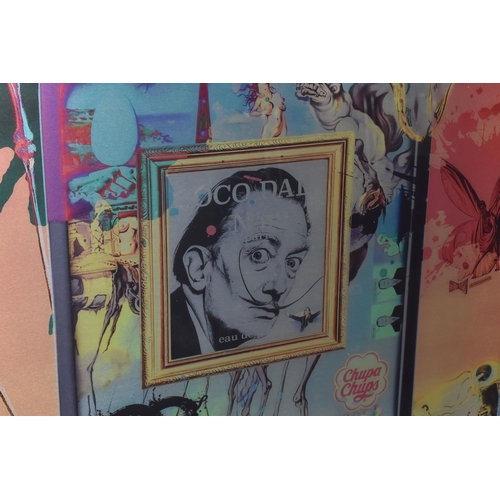 450 - DIEDERIK VAN APPLE / VANAPPLE (DUTCH 1985) COCO DALI', a portrait of Dali surrounded by images of hi... 