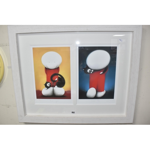 452 - DOUG HYDE (BRITISH 1972) 'LOVE YOU, LOVE ME', a signed artist proof edition print on paper depicting... 