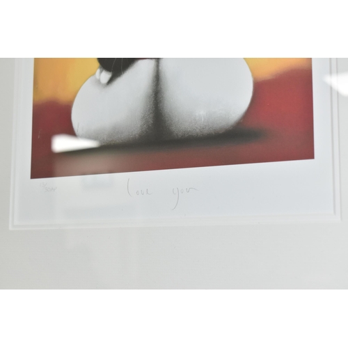 452 - DOUG HYDE (BRITISH 1972) 'LOVE YOU, LOVE ME', a signed artist proof edition print on paper depicting... 