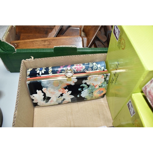 456 - A BOX OF TED BAKER PURSES, fourteen purses of which six are boxed, in different sizes and designs (1... 