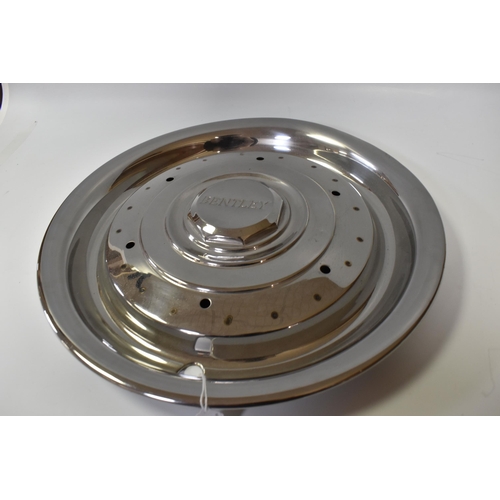 465 - A BENTLEY HUB CAP, diameter 42cm (1) (Condition Report:  appears in good condition, some slight dent... 