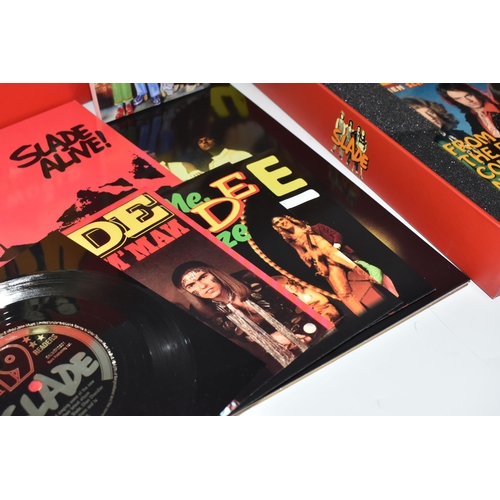 474 - A SLADE BOX SET SIGNED BY JIMMY LEA, from Jim Lea's personal collection with signed letter of proven... 