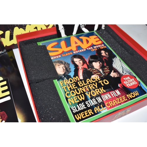 474 - A SLADE BOX SET SIGNED BY JIMMY LEA, from Jim Lea's personal collection with signed letter of proven... 