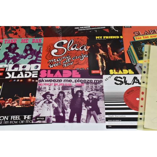 475 - A COLLECTION OF SIGNED SLADE MEMORABILIA, from Jim Lea's personal collection with letter of provenan... 