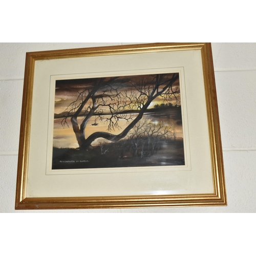 507 - HOWARD GUEST (20TH CENTURY) A QUANTITY OF FRAMED AND UNFRAMED WATERCOLOURS ETC, framed pictures comp... 