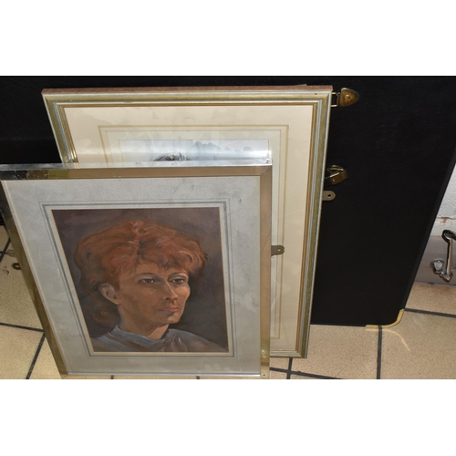 507 - HOWARD GUEST (20TH CENTURY) A QUANTITY OF FRAMED AND UNFRAMED WATERCOLOURS ETC, framed pictures comp... 