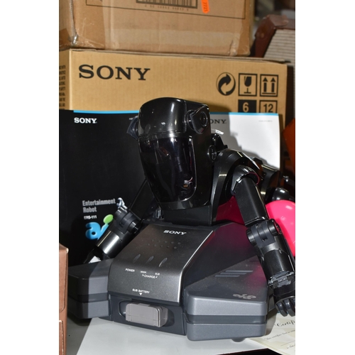 523 - A BOXED SONY AIBO ENTERTAINMENT ROBOT, No.ERS-111, not tested, appears complete and in good conditio... 