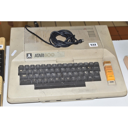 532 - ATARI 800 COMPUTER, doesn't include any cables, untested