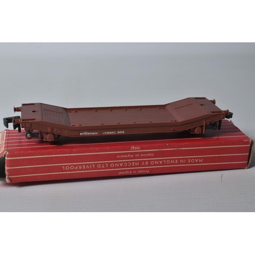 193 - FOUR BOXED HORNBY DUBLO LOW SIDED WAGON WITH CABLE DRUM LOAD (4646), all with Aluminium Wire and Cab... 