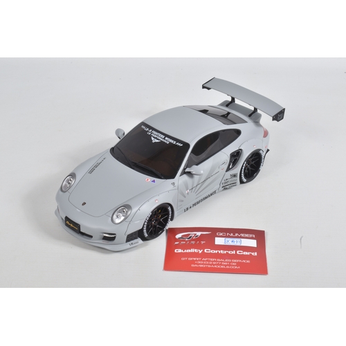 49 - TWO BOXED GT SPIRIT DIECAST PORSCHE 1:18 SCALE MODELS, to include a 2010 Porsche 997 LB Performance ... 