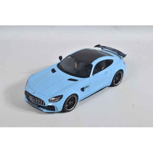 47 - TWO BOXED LIMITED EDITION 1:18 SCALE GT SPIRIT DIECAST MODEL CARS, to include a Mercedes  AMG GTR in... 