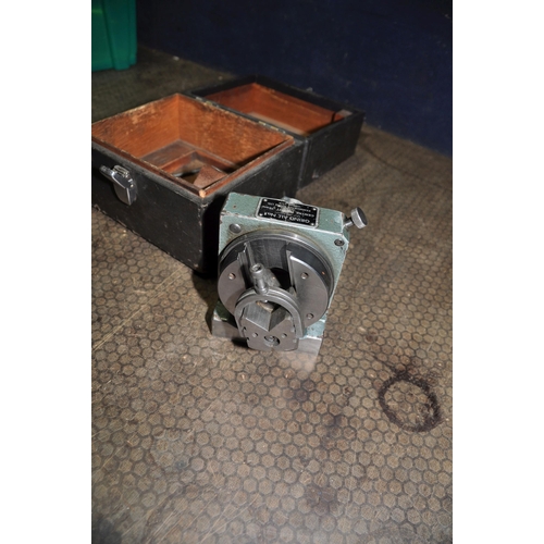 1087 - A KENWORTHY TOOLS Ltd. GRIND ALL No.1 LATHE GRINDING HEAD in box, Condition Report: welder repair to... 