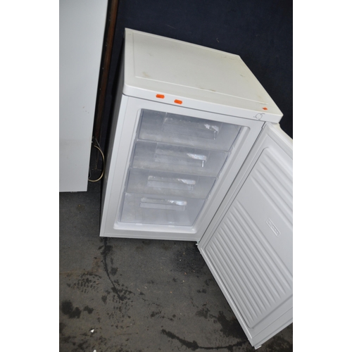 1101 - A HOOVER HFZE54W UNDER COUNTER FREEZER, width 55cm, depth 56cm, height 85cm (PAT pass and working at... 