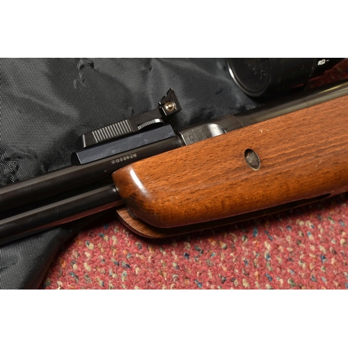 280 - A BSA .22 AIR RIFLE SERIAL NO.RH11170, fitted with a Nikko Stirling Gold Crown Waterproof 4-12x40 sc... 