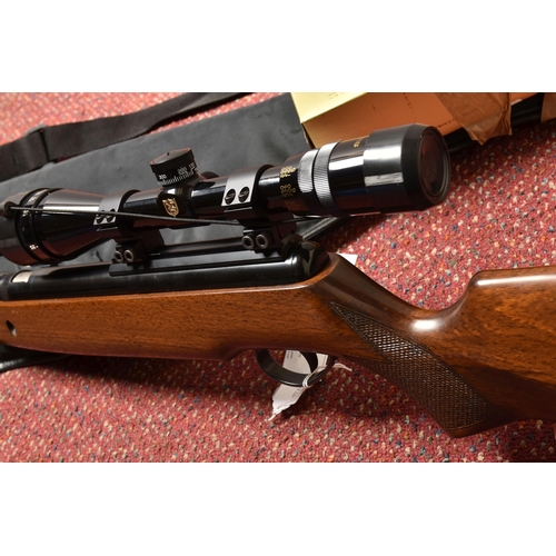 280 - A BSA .22 AIR RIFLE SERIAL NO.RH11170, fitted with a Nikko Stirling Gold Crown Waterproof 4-12x40 sc... 