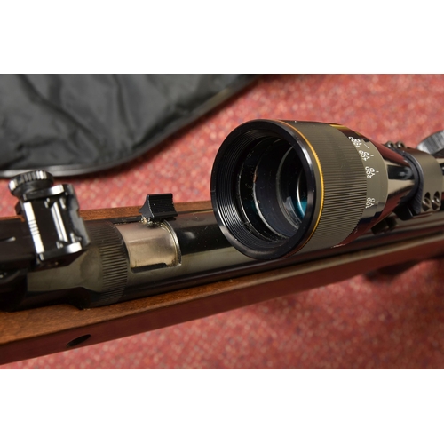 280 - A BSA .22 AIR RIFLE SERIAL NO.RH11170, fitted with a Nikko Stirling Gold Crown Waterproof 4-12x40 sc... 