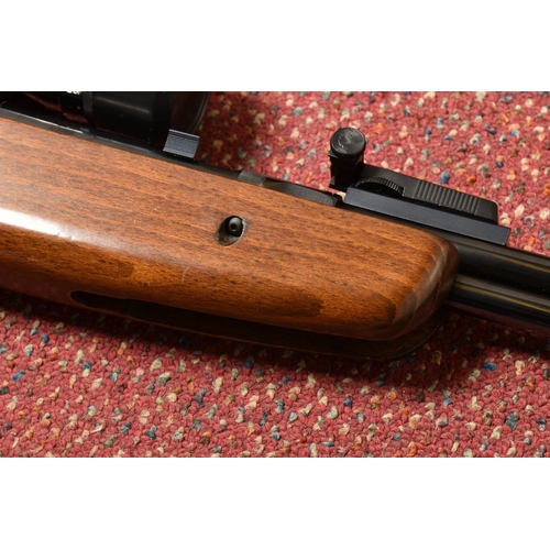 280 - A BSA .22 AIR RIFLE SERIAL NO.RH11170, fitted with a Nikko Stirling Gold Crown Waterproof 4-12x40 sc... 