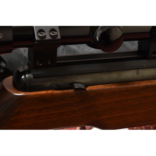 280 - A BSA .22 AIR RIFLE SERIAL NO.RH11170, fitted with a Nikko Stirling Gold Crown Waterproof 4-12x40 sc... 