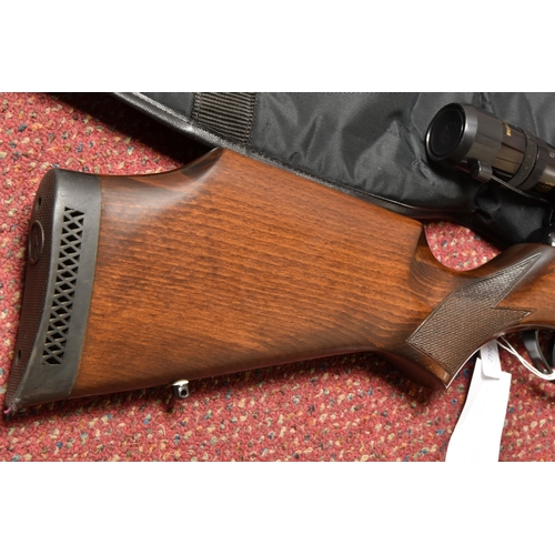 280 - A BSA .22 AIR RIFLE SERIAL NO.RH11170, fitted with a Nikko Stirling Gold Crown Waterproof 4-12x40 sc... 