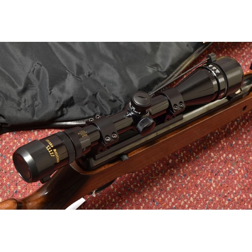 280 - A BSA .22 AIR RIFLE SERIAL NO.RH11170, fitted with a Nikko Stirling Gold Crown Waterproof 4-12x40 sc... 