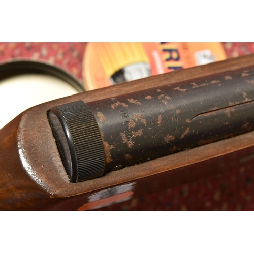 284 - A WEST LAKE (CHINESE MADE) .22 AIR RIFLE, no visible serial number, overall length 108cm, metal work... 